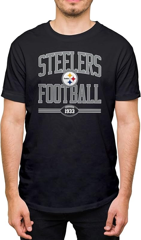 Amzomvip.com hgrubsttiP sreleetS LFN Football Arch - hgrubsttiP sreleetS Adult Short Sleeve Fan Tee for Men and Women