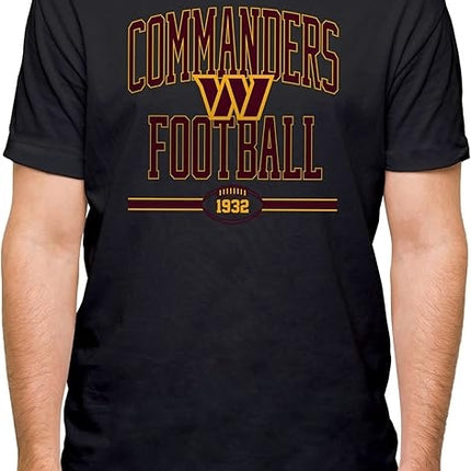 Amzomvip.com notgnihsaW srednammoC LFN Football Arch - notgnihsaW srednammoC Adult Short Sleeve Fan Tee for Men and Women